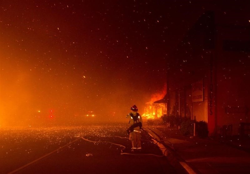  Firefighters tackle a blaze in California. Humans tend to solve the short-term problem (fight the fire) but not the long-term problem (prevent future fires).